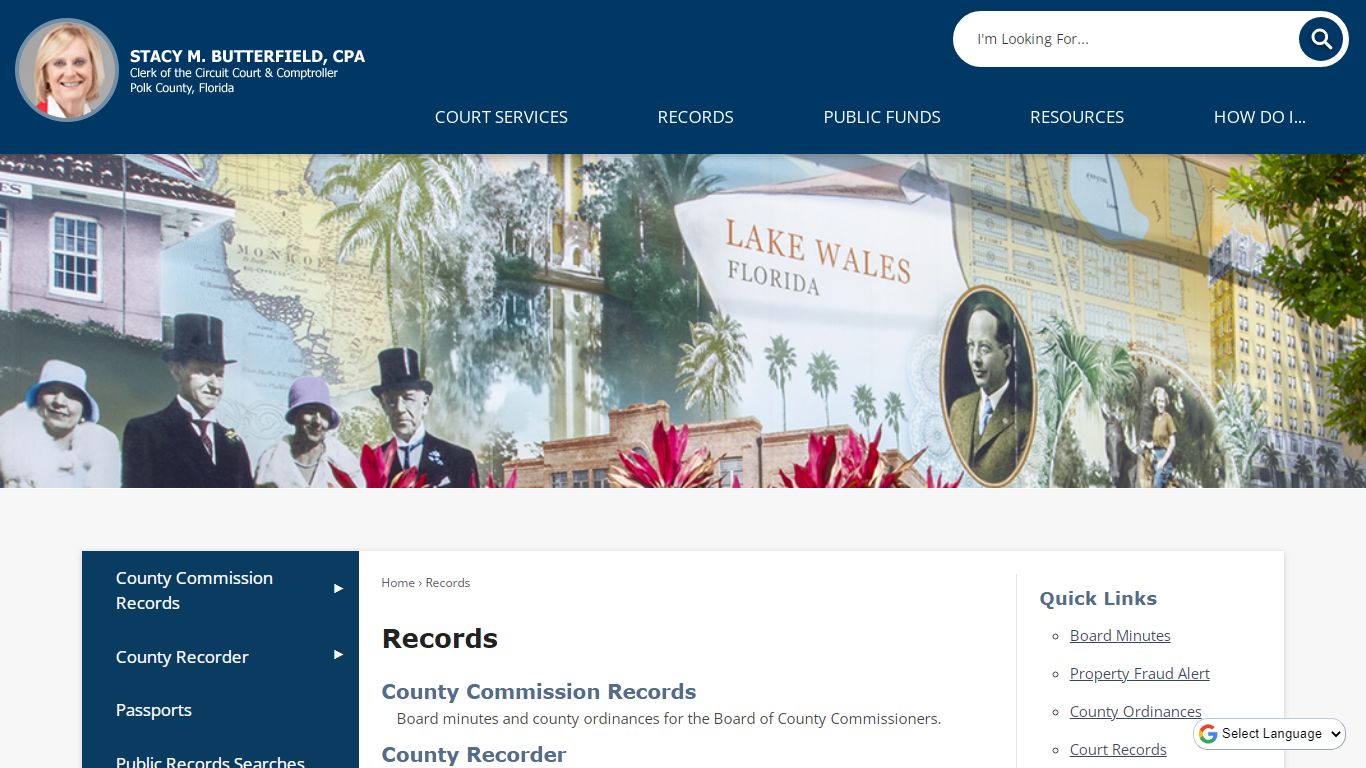 Records | Polk County Clerk, FL